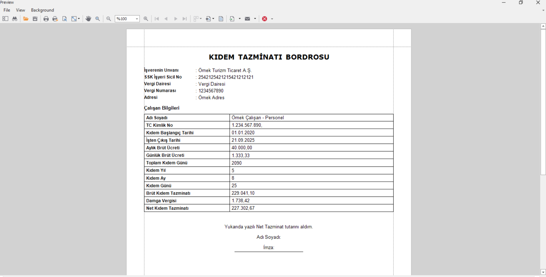 Kıdem ve Ihbar Tazminatı Hesaplama Programı - Görsel 5