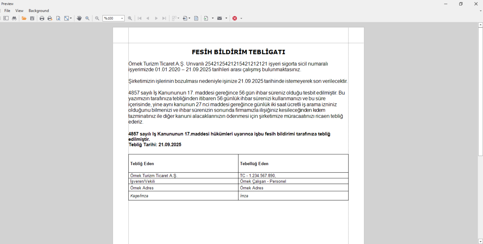 Kıdem İhbar Tazminat